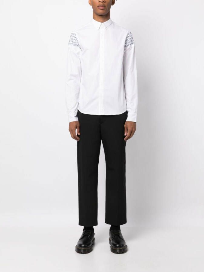 Private Stock T-shirt met borduurwerk Wit