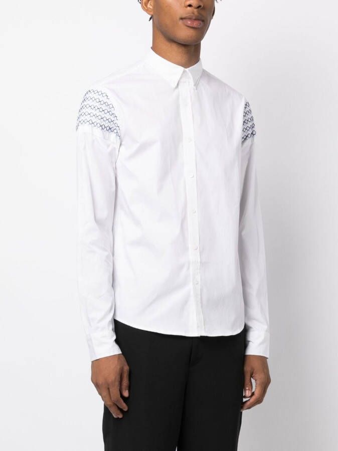 Private Stock T-shirt met borduurwerk Wit