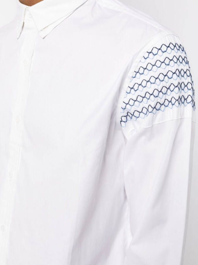 Private Stock T-shirt met borduurwerk Wit