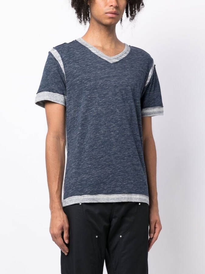 Private Stock T-shirt met print Blauw