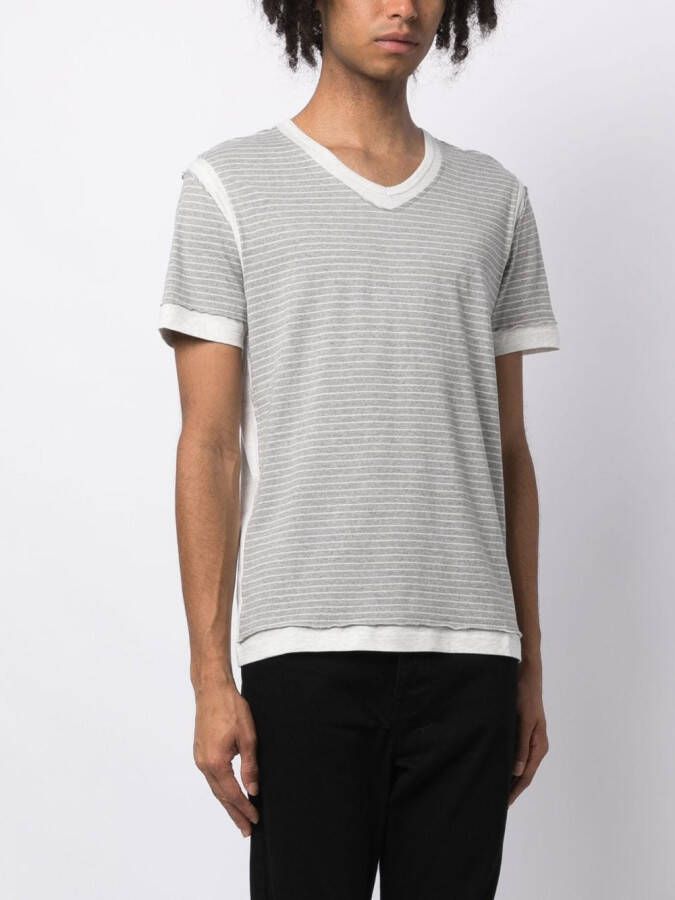 Private Stock T-shirt met print Grijs