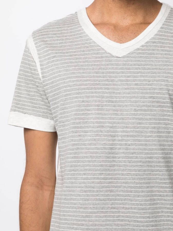 Private Stock T-shirt met print Grijs