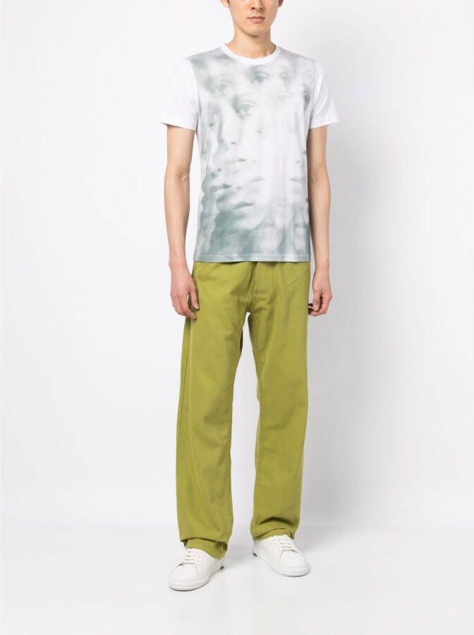 Private Stock T-shirt met print Wit