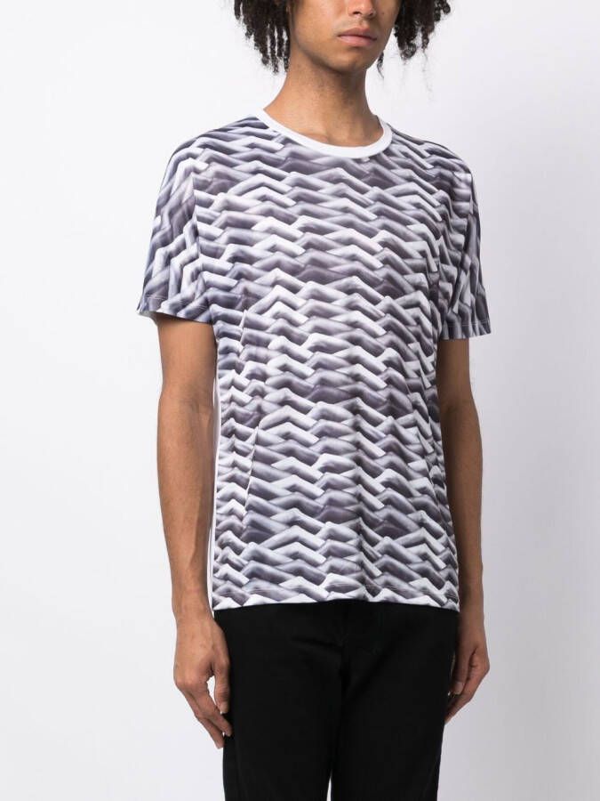 Private Stock T-shirt met print Wit