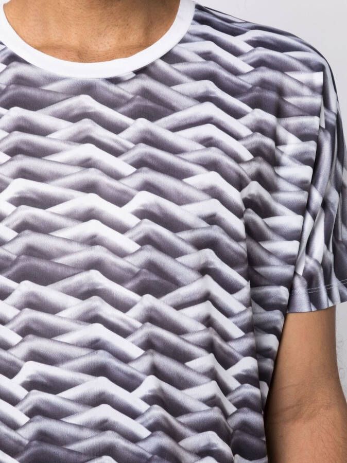 Private Stock T-shirt met print Wit