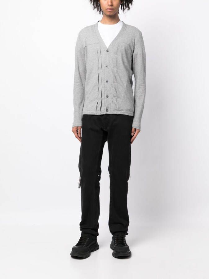 Private Stock The Antoine gestreept vest Grijs