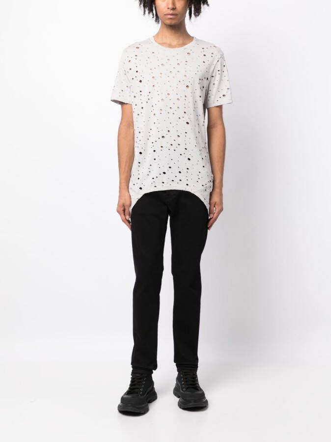 Private Stock The Vendome katoenen T-shirt Grijs