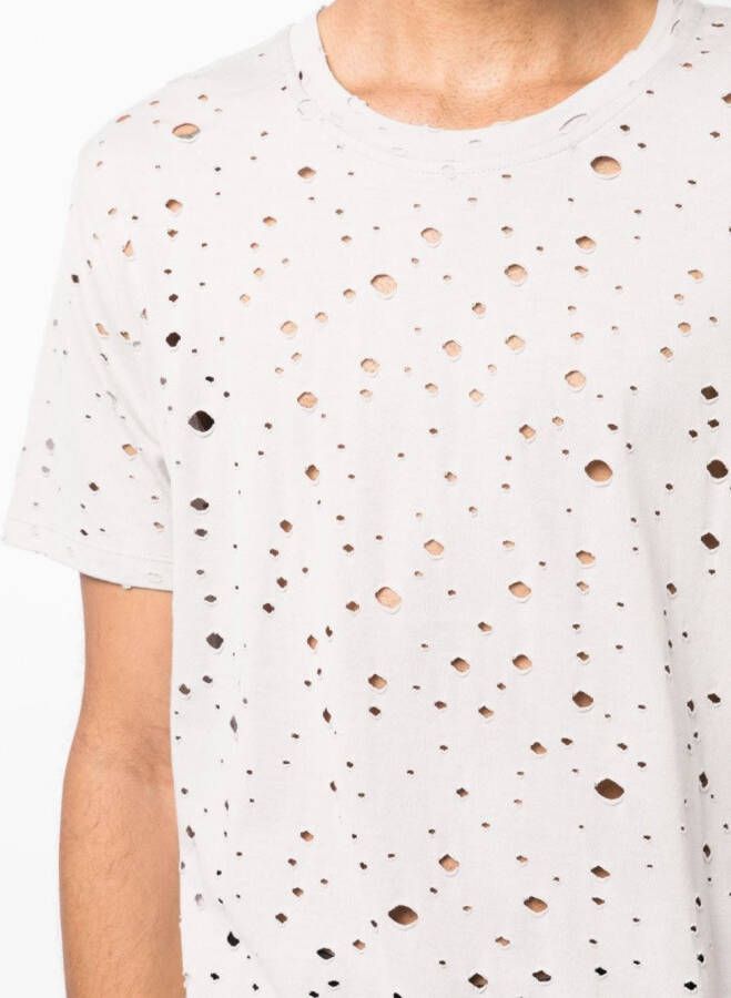 Private Stock The Vendome katoenen T-shirt Grijs