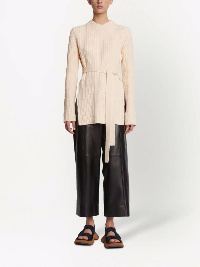 Proenza Schouler Bouclé trui Beige
