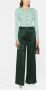 Proenza Schouler Broek met wijde pijpen Groen - Thumbnail 2