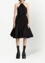 Proenza Schouler Mini-jurk met halternek Zwart - Thumbnail 2
