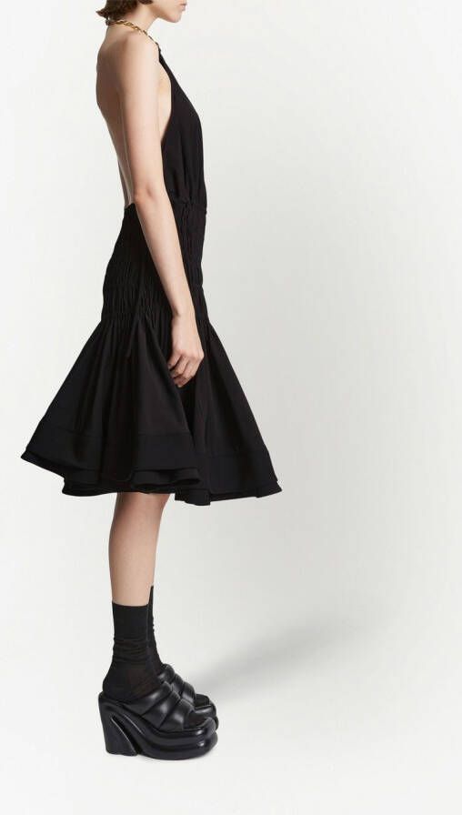 Proenza Schouler Mini-jurk met halternek Zwart