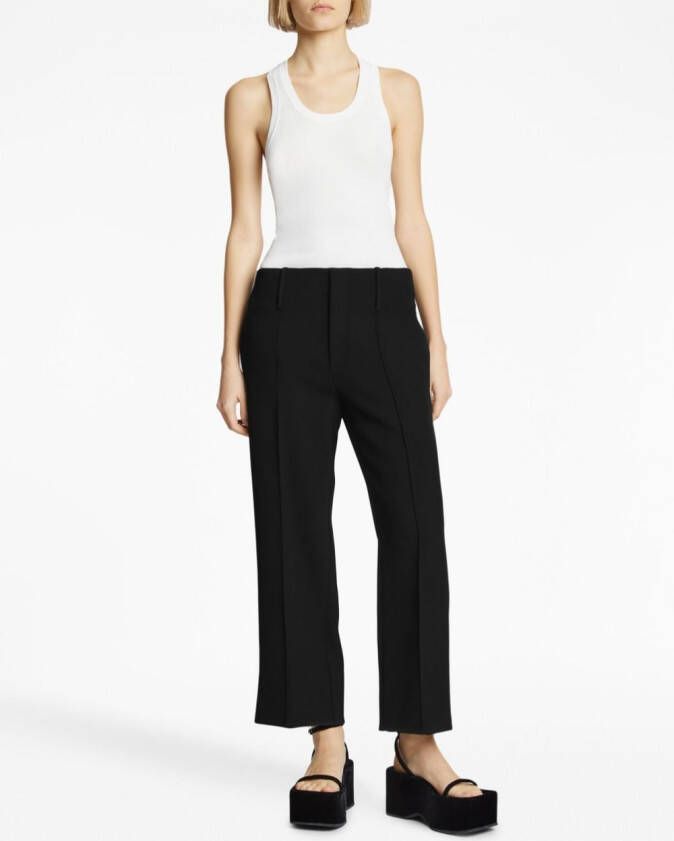 Proenza Schouler Cropped broek Zwart