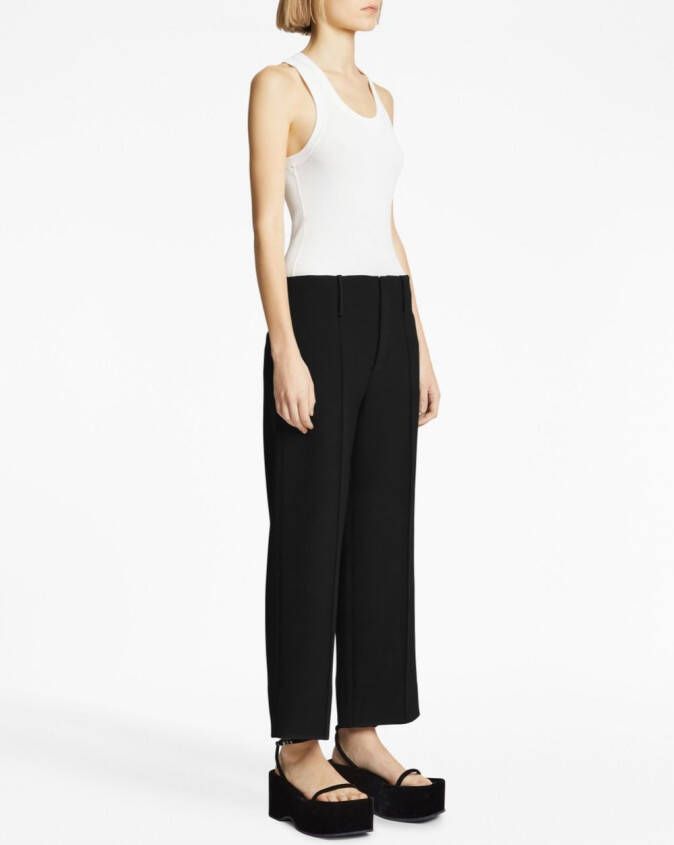 Proenza Schouler Cropped broek Zwart