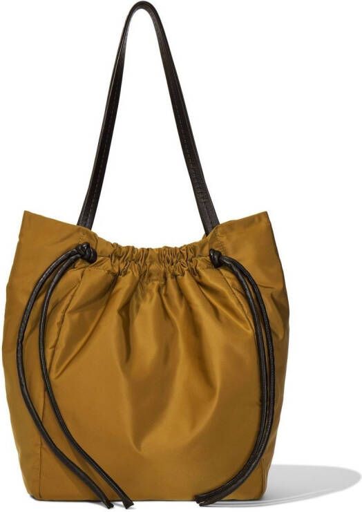 Proenza Schouler Shopper met trekkoordsluiting Bruin