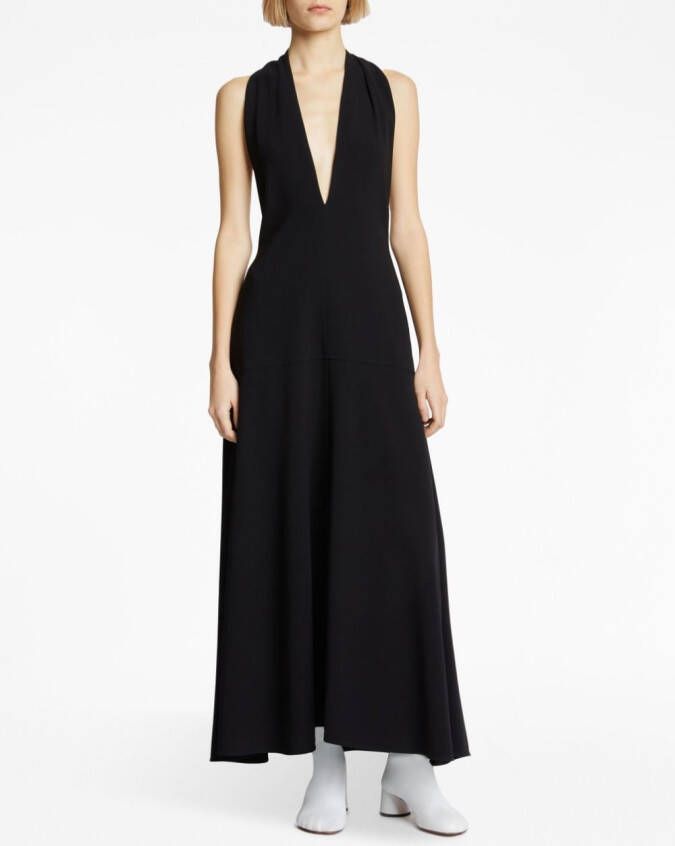 Proenza Schouler Flared halterjurk Zwart