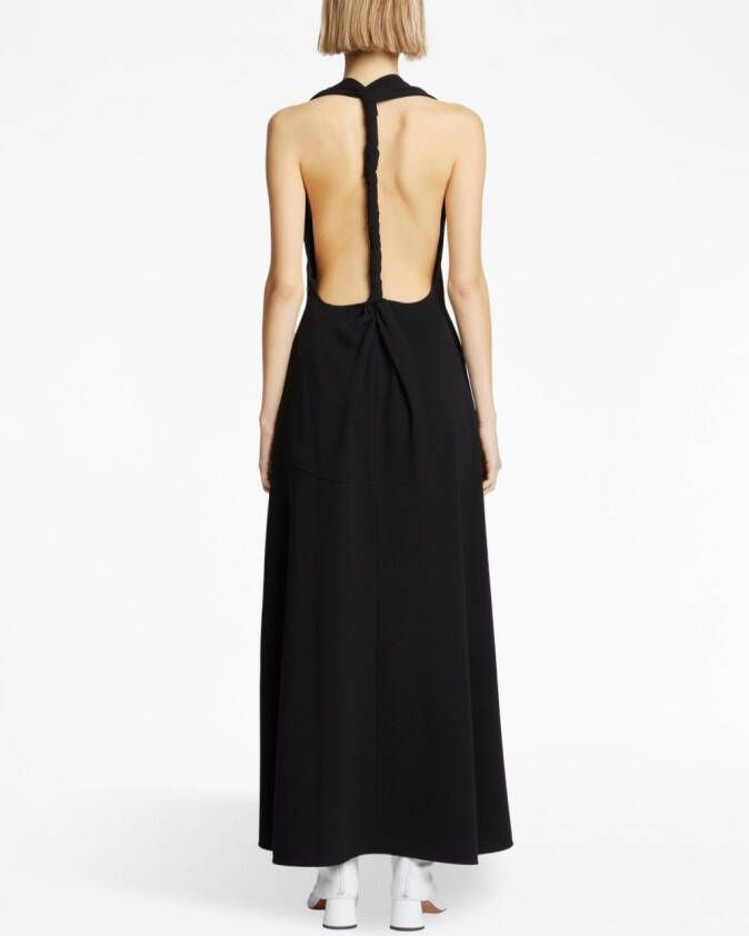 Proenza Schouler Flared halterjurk Zwart