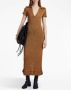 Proenza Schouler Gehaakte jurk Bruin - Thumbnail 2
