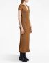 Proenza Schouler Gehaakte jurk Bruin - Thumbnail 3