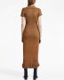 Proenza Schouler Gehaakte jurk Bruin - Thumbnail 4