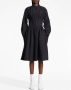 Proenza Schouler Geplooide blousejurk Zwart - Thumbnail 2