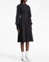 Proenza Schouler Geplooide blousejurk Zwart - Thumbnail 3