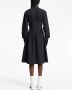 Proenza Schouler Geplooide blousejurk Zwart - Thumbnail 4