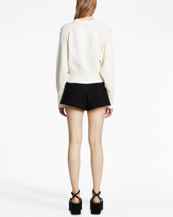 Proenza Schouler High waist shorts Zwart