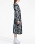 Proenza Schouler Jurk met slangenprint Zwart - Thumbnail 3