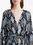 Proenza Schouler Jurk met slangenprint Zwart - Thumbnail 5