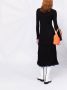 Proenza Schouler Jurk met V-hals Zwart - Thumbnail 4