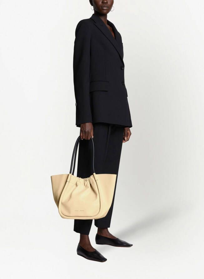Proenza Schouler Leren shopper Beige