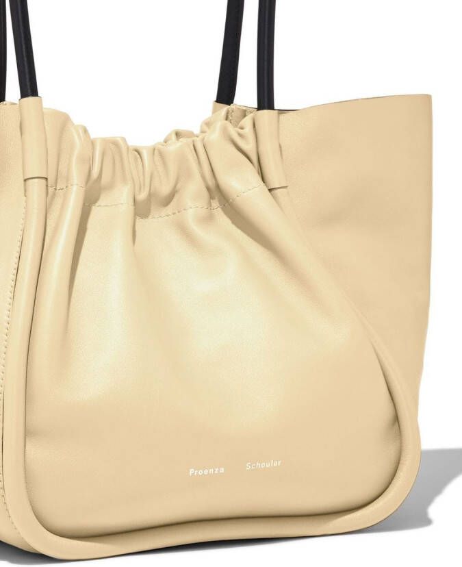 Proenza Schouler Leren shopper Beige
