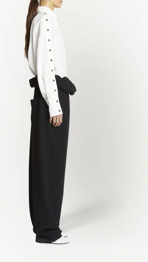 Proenza Schouler Zijden blouse Wit