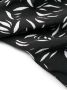 Proenza Schouler Maxi-jurk met abstract patroon Zwart - Thumbnail 5