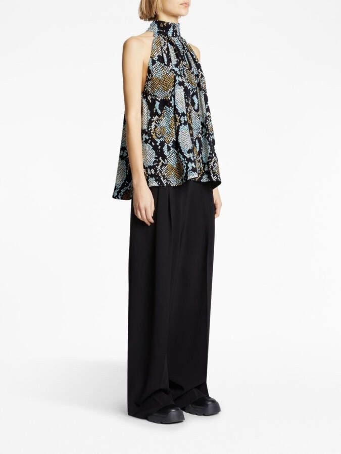 Proenza Schouler Mouwloze top Zwart