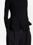 Proenza Schouler Geribbelde top Zwart - Thumbnail 5