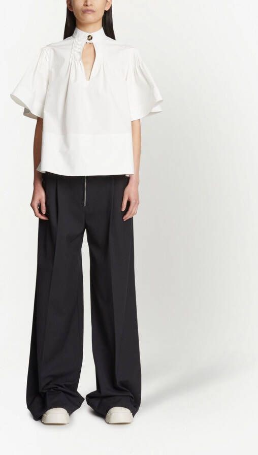 Proenza Schouler Flared broek Wit