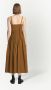 Proenza Schouler Midi-jurk met bustiere Bruin - Thumbnail 4