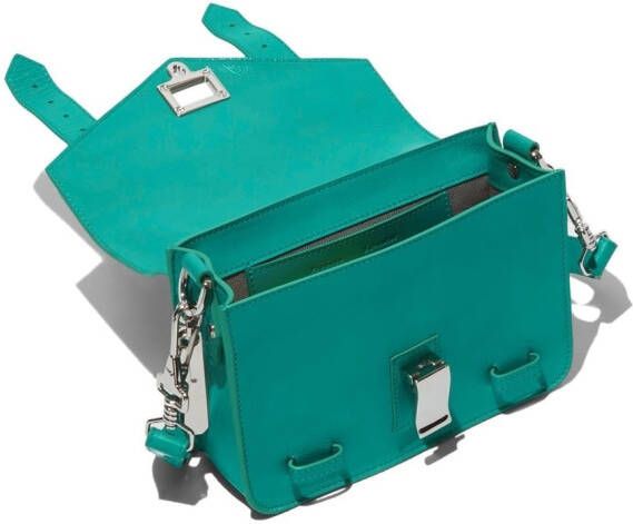 Proenza Schouler PS1 leren boekentas Blauw