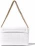 Proenza Schouler Raffia PS Harris schoudertas Wit - Thumbnail 3