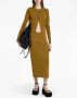 Proenza Schouler Vest met ronde hals Bruin - Thumbnail 2