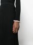 Proenza Schouler Silk Cashmere Long Sleeve Top Zwart - Thumbnail 5
