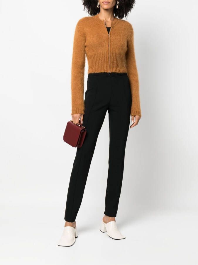 Proenza Schouler Slim-fit broek Zwart