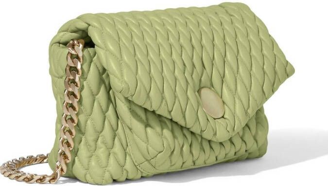 Proenza Schouler Small PS Harris quilted bag Groen