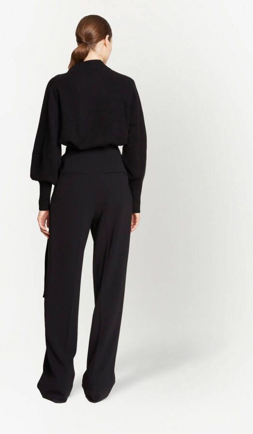 Proenza Schouler Straight broek Zwart