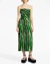 Proenza Schouler Strapless jurk Groen - Thumbnail 2