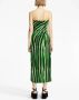 Proenza Schouler Strapless jurk Groen - Thumbnail 4