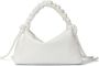 Proenza Schouler Tas met ruches Wit - Thumbnail 3