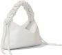 Proenza Schouler Tas met ruches Wit - Thumbnail 4